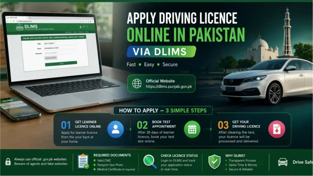 Apply Driving License Online