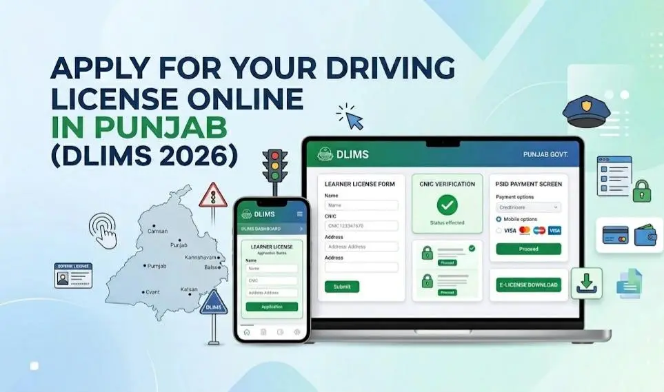 Apply Driving License Online in Punjab 